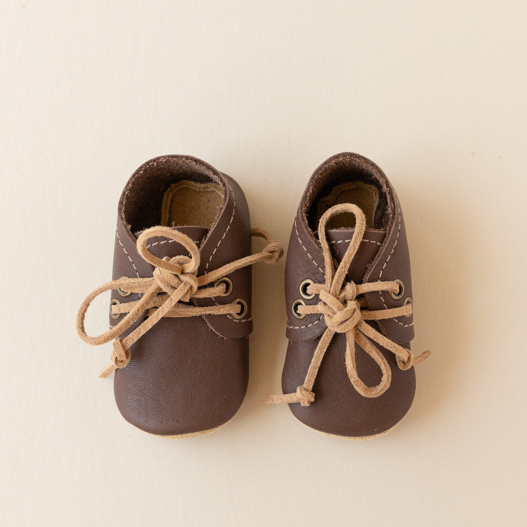 Baby Oxfords in Espresso