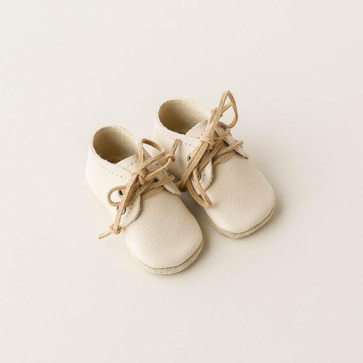 Baby Oxfords in Almond