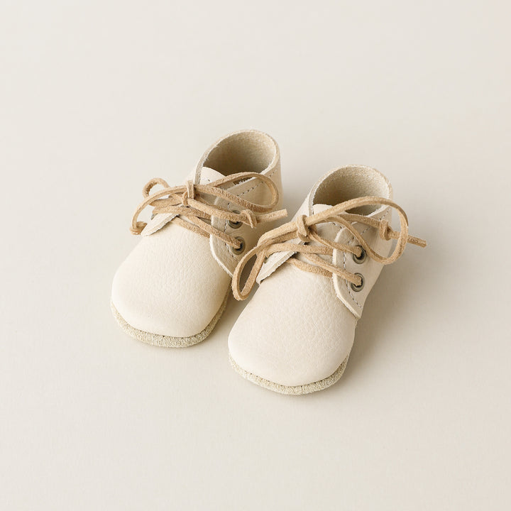 Baby Oxfords in Almond