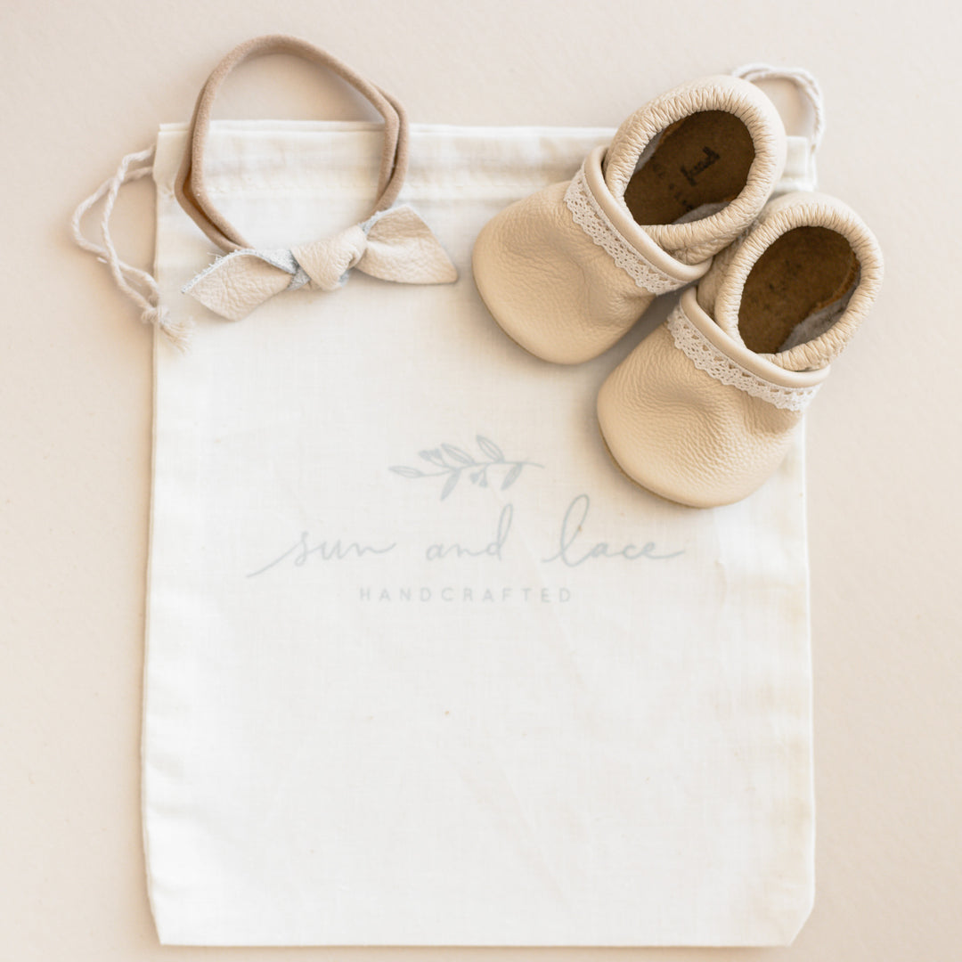 Baby Girl Gift Set in Cream