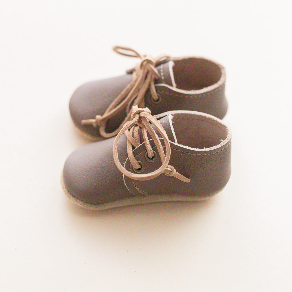 Baby Oxfords in Clay