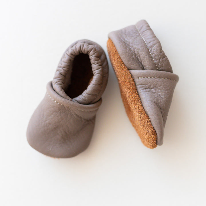 Full vegetable-tanned baby and toddler shoes