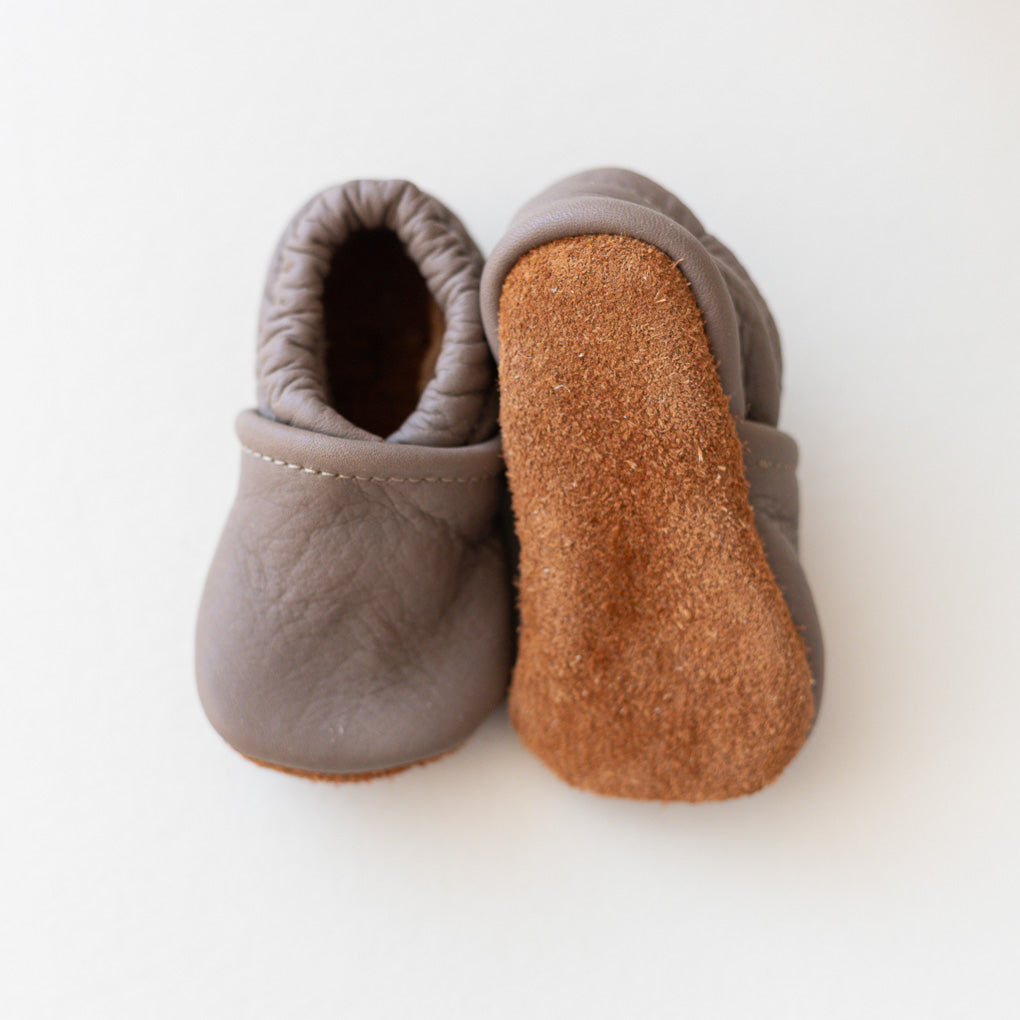 Full vegetable-tanned baby and toddler shoes