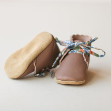 Scalloped Boots in Clay