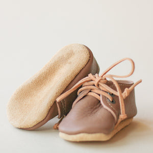 Baby Oxfords in Clay