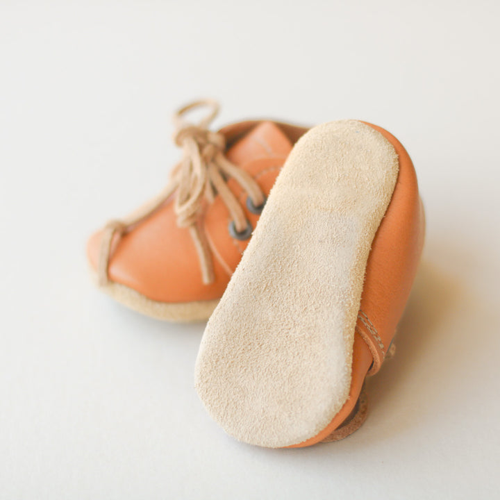 Baby Oxfords in Ginger