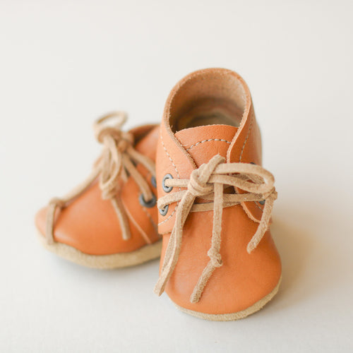 Baby Oxfords in Ginger