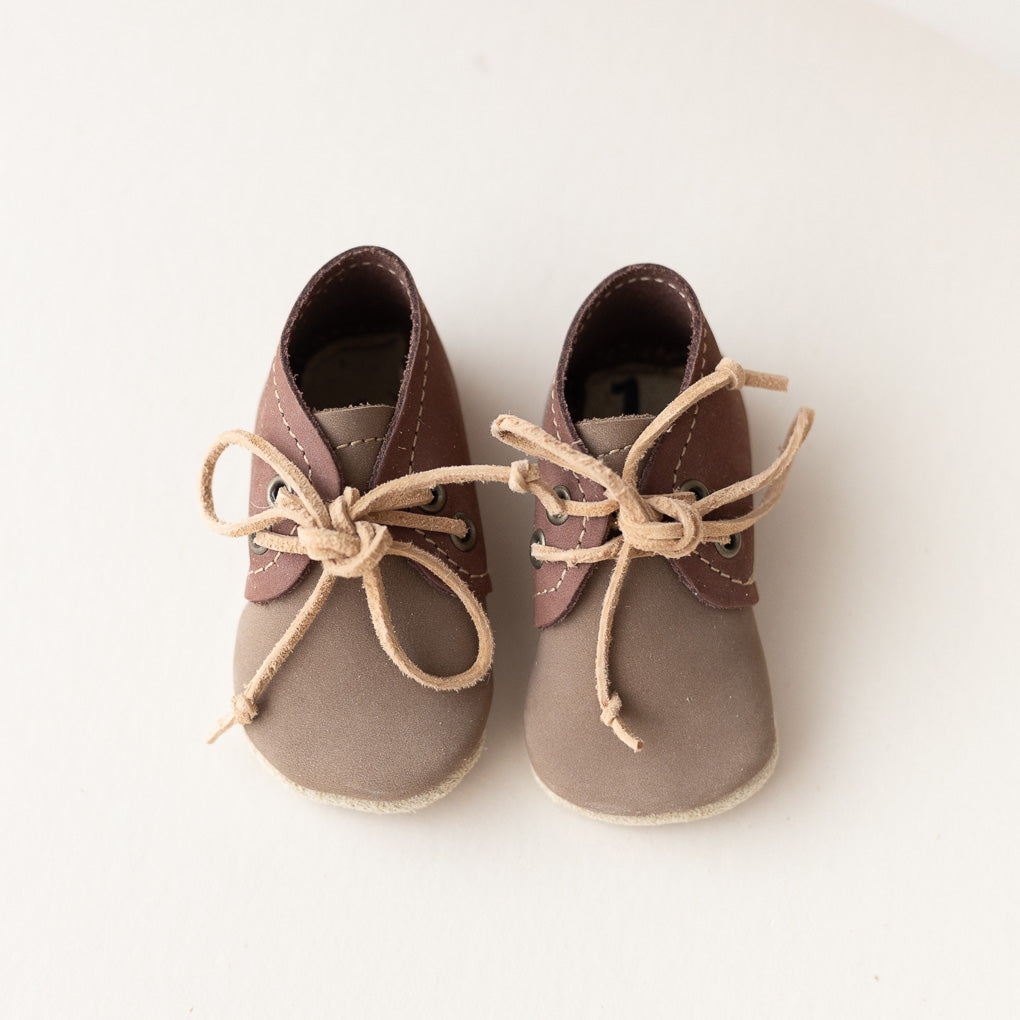 Ollie Nubuck | Two-Toned Baby and Toddler Oxford