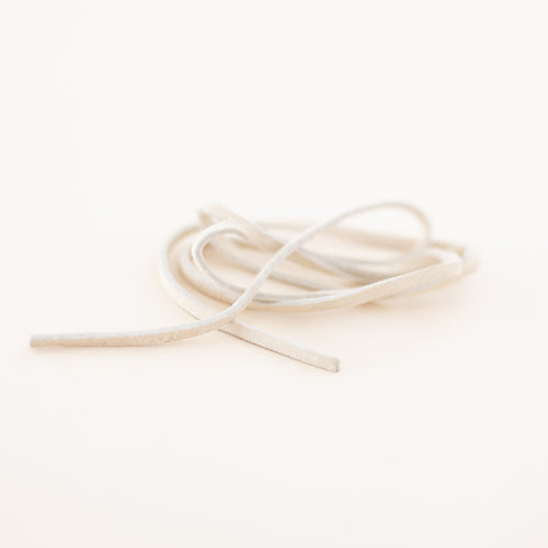Ivory Suede Laces