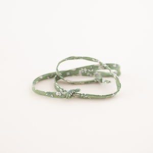 Sage Green Floral Laces