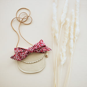 Red Floral Scarf
