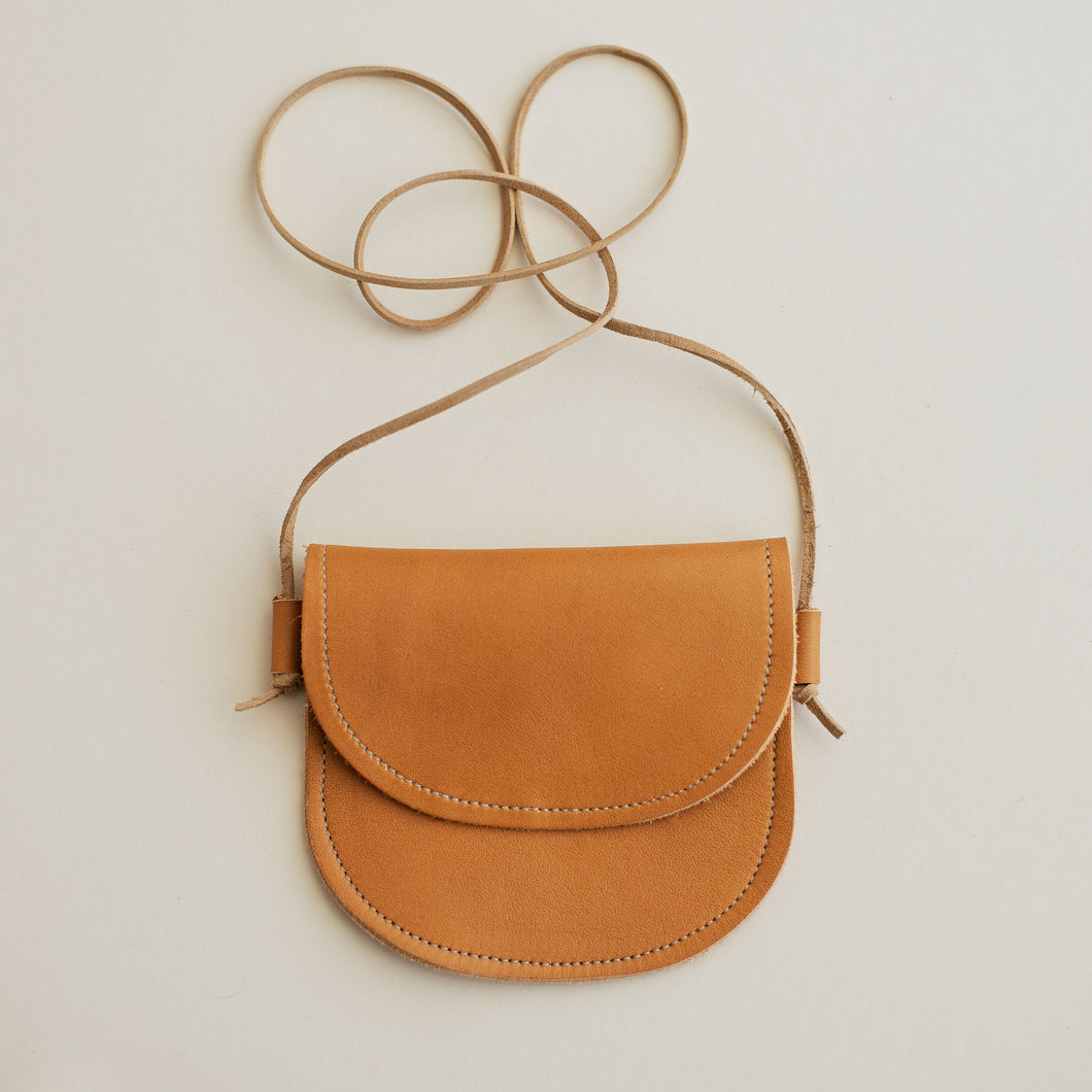 Leather Bag in Ginger