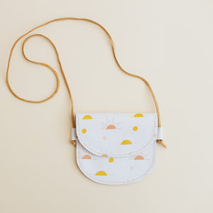 Leather Purse in Sunshine