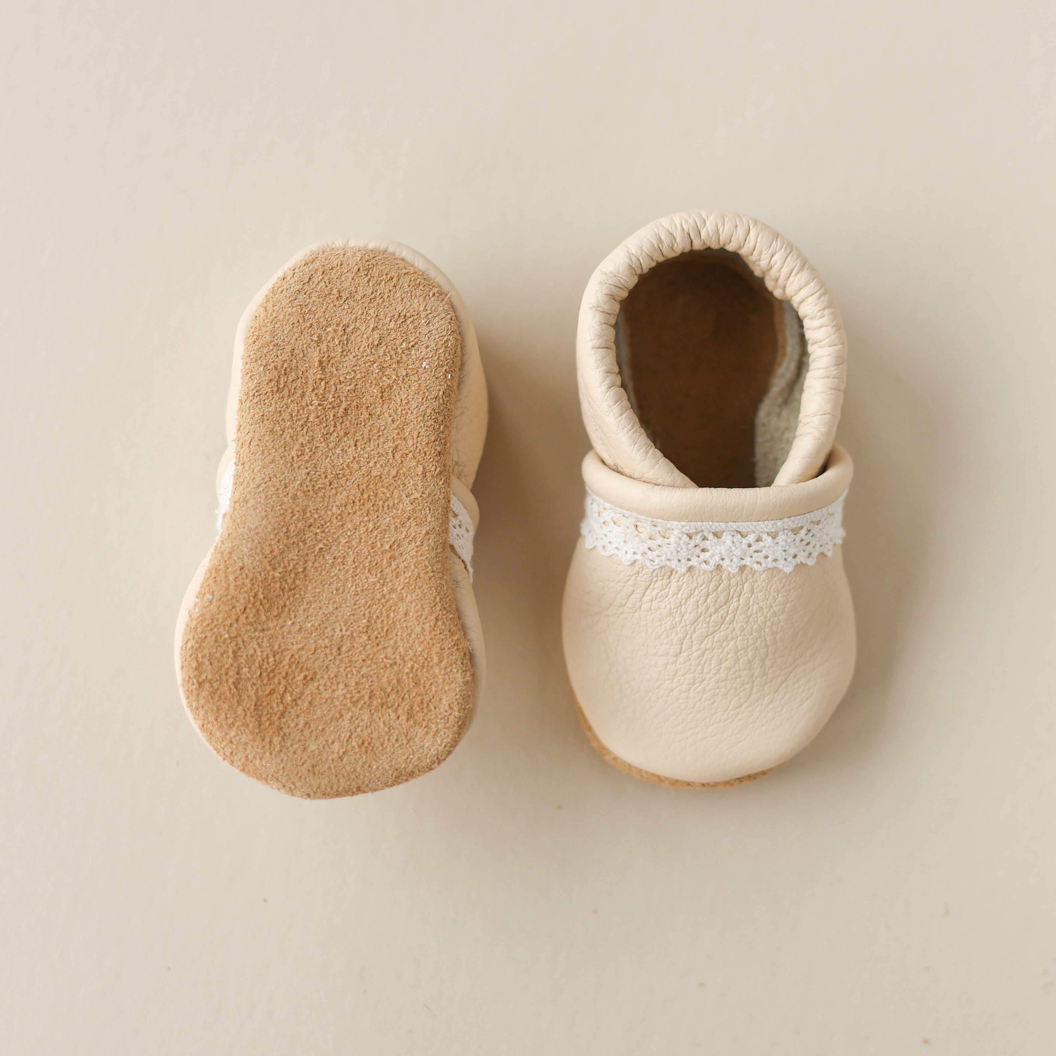 Cream on sale pram shoes