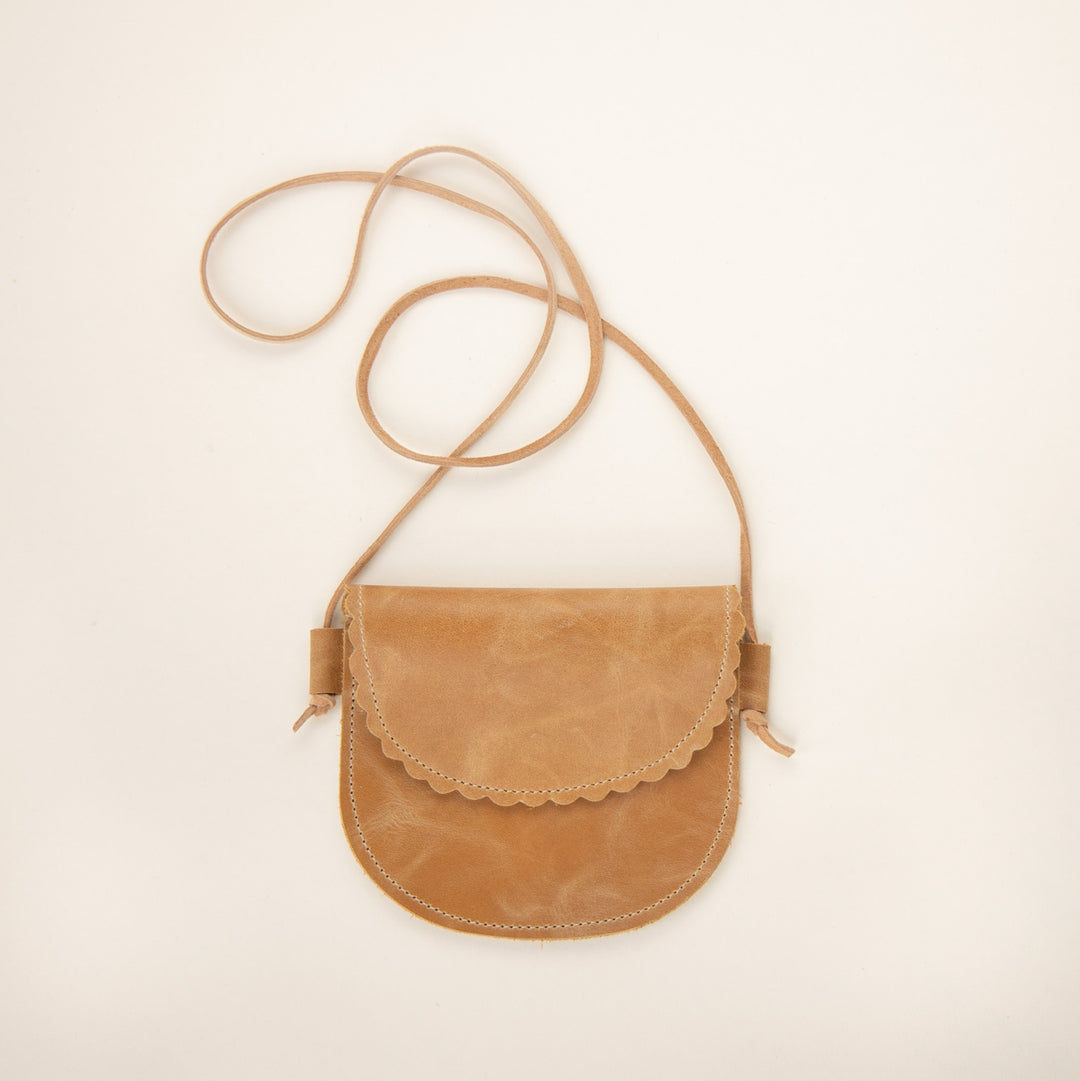 Light brown leather purse Clearance