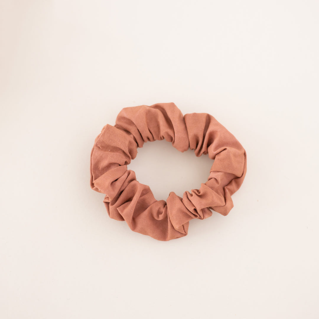 Adult Scrunchie in Terracotta