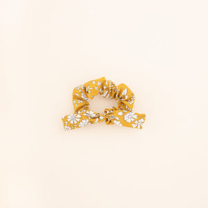 Toddler Scrunchie in Mustard Floral