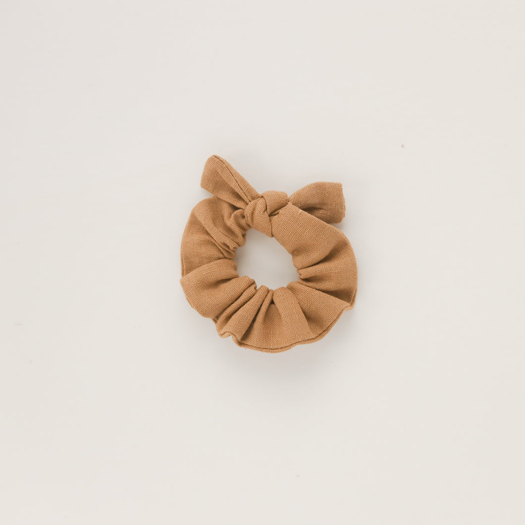 Toddler Scrunchie in Cinnamon Linen