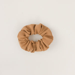 Adult Scrunchie in Cinnamon Linen