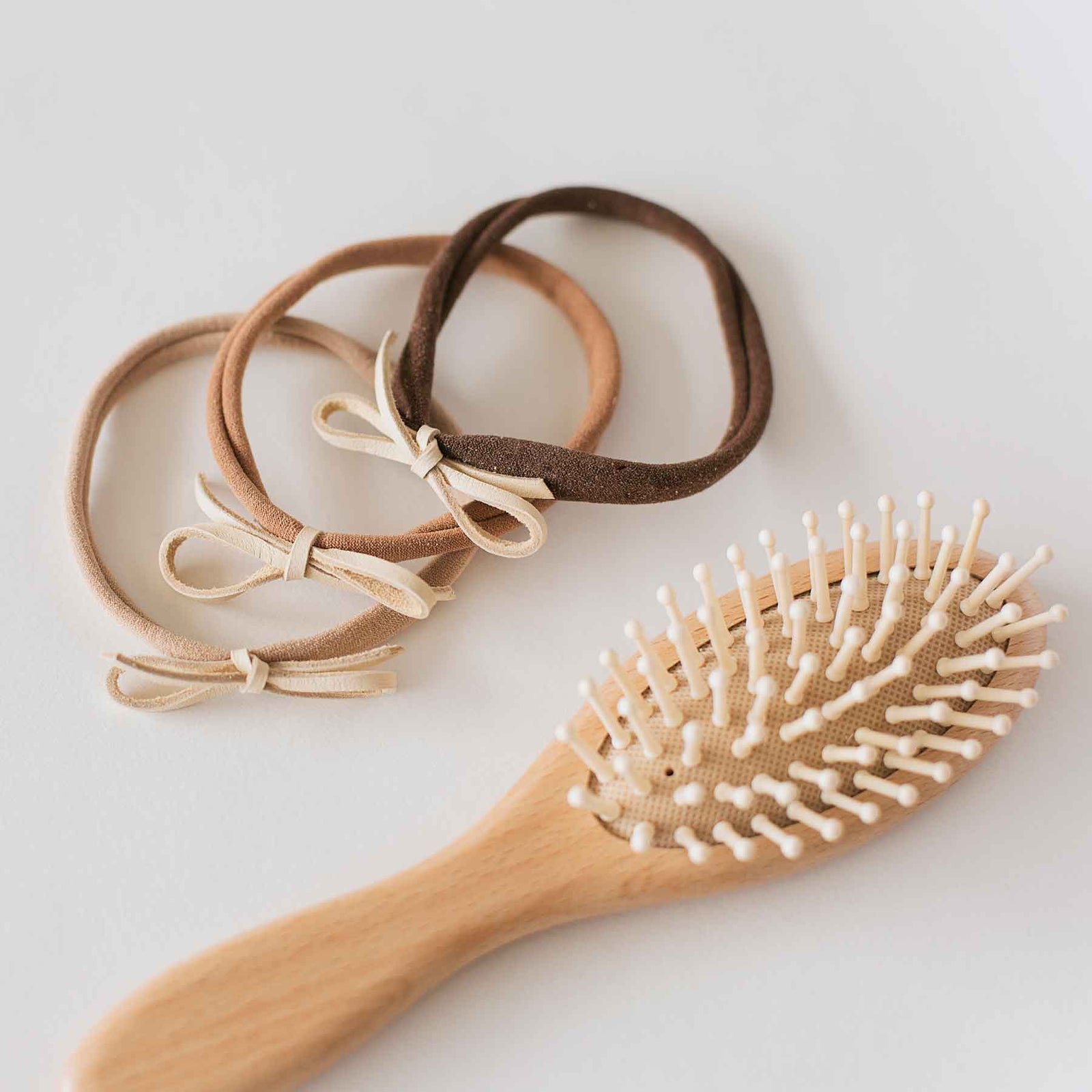 leather baby headband